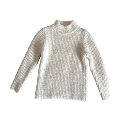 冬季宝宝一体绒加厚毛衣