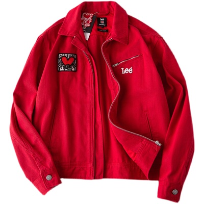 专柜牛仔夹克外套男士外套Lee