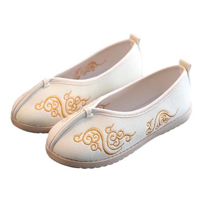 儿童老北京布鞋春秋中国风绣花鞋男童汉服鞋子古装鞋演出民族鞋