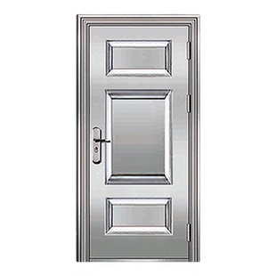 不锈钢门304单门防盗门厂家直销一整套门扇特厚打304钢印入户门