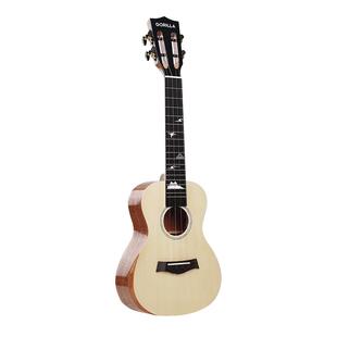 gorilla歌芮拉尤克里里Y01R云杉桃花心面背单板男女生儿童小吉他