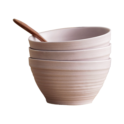 日式复古高级感面碗好看家用饭碗