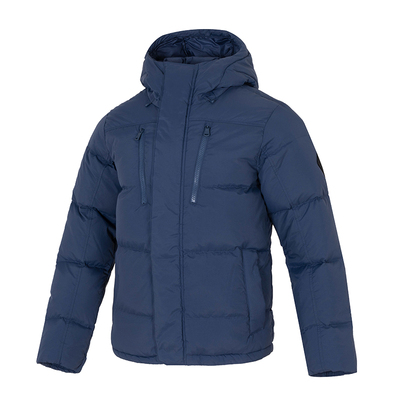 UA安德玛连帽羽绒服男款2024冬季新款男士加厚外套保暖休闲运动服