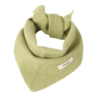 秋冬季口水巾简约三角巾