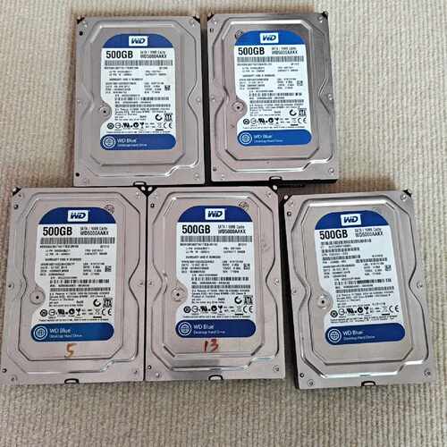 【议价-可维修】西部数据 ern Digital 存储器 WD500GB 电子配件