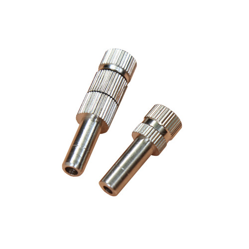 6mm8mm快插式精细雾化喷头嘴微雾园艺降温除尘消毒低压雾化喷嘴头