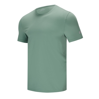 KOLON SPORT可隆户外男子吸湿PUNCHING防晒UPF50+圆领凉感短袖T恤