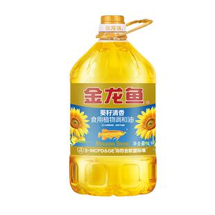 金龙鱼调和油葵花籽清香型调和油4L食用油金龙鱼家庭烹饪粮油