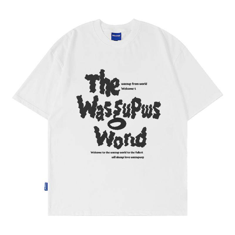 【WASSUP官方店】国潮短袖T恤男