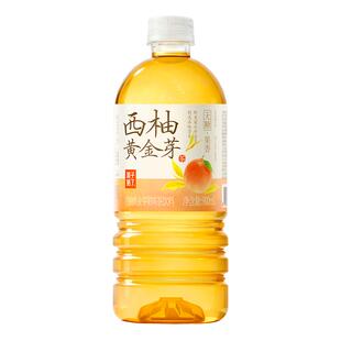 果子熟了无糖果味茶西柚黄金芽900ml*12瓶自然果香0糖0卡整箱饮料