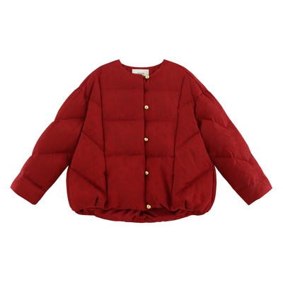 新中式国风鹅绒加厚羽绒服