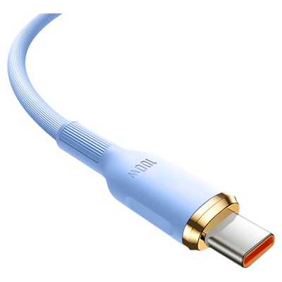 100W超级快充硅胶线耐用低温6A