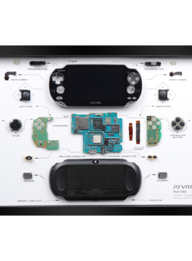 PSVITA1000游戏掌机拆解装饰画框