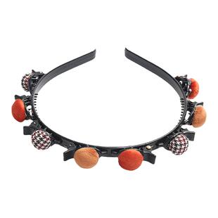 小香风编发发夹发箍女刘海碎发神器发卡网红2021年新款头箍夹子