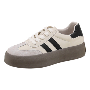 小码小白鞋女313233厚底德训鞋34码阿甘鞋女运动休闲鞋女板鞋真皮