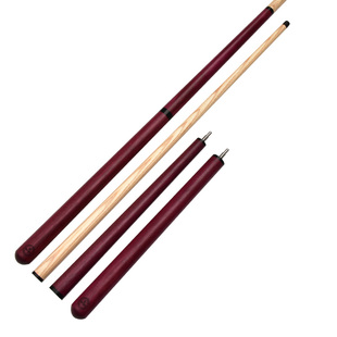 健英小钢炮台球杆大头美式黑8冲杆一体台球杆黑八开球杆跳杆 PD33