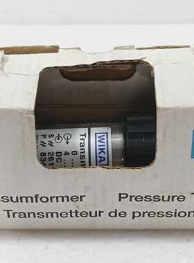 WIKA SL-1 PRESSURE TRANSMITTER 0-60 MBAR P# 8341082