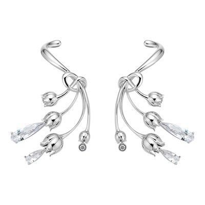 Dare买手店 Boonee 不规则夸张露珠铃兰耳环原创精致闪亮饰品首饰