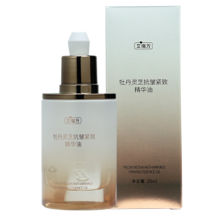 艾瑞万牡丹灵芝抗皱紧致精华油舒缓保湿抗皱紧致以油养肤30ml/瓶