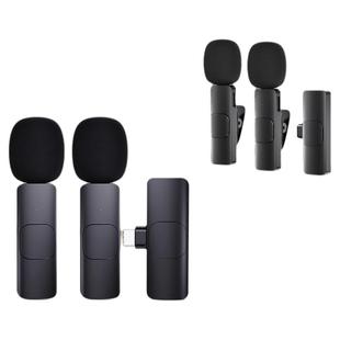 无线麦克风领夹式收音麦器直播主播录音设备夹领式手机拍视频口播