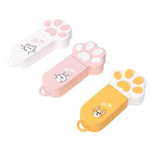 爱国者u盘64g女生款可爱卡通保护套迷你车载手机电脑两用优盘正品