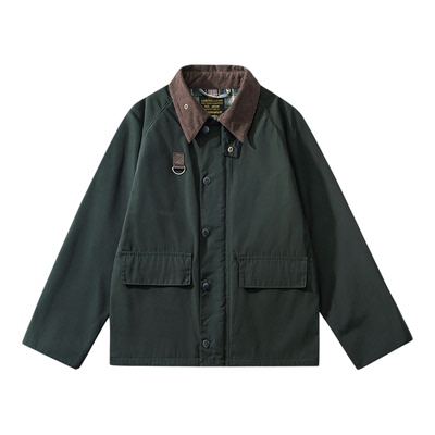 复古猎装防水SPEY户外钓鱼短夹克