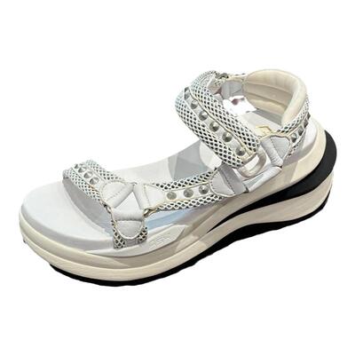 ASH厚底增高露趾运动凉鞋