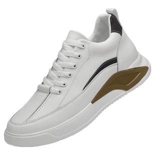 真皮男士隐形增高鞋10CM内增高男鞋休闲鞋厚底跑步运动鞋增高板鞋