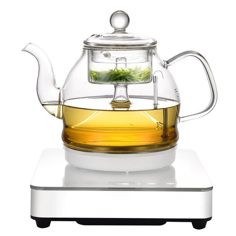 Seko/新功 W19全自动底部上水电热水壶家用玻璃烧水蒸茶壶煮茶器