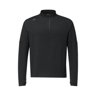 DESCENTE迪桑特RUNNING跑步运动健身吸湿速干男士防晒长袖针织衫