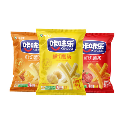 十月红香脆薯条蜂蜜黄油味原切土豆条休闲小吃追剧零食下午茶