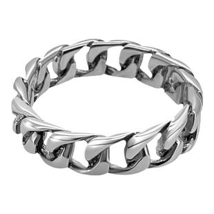 【黑度官方】钛钢防过敏戒指小众设计款韩式麻花男生女款百搭情侣