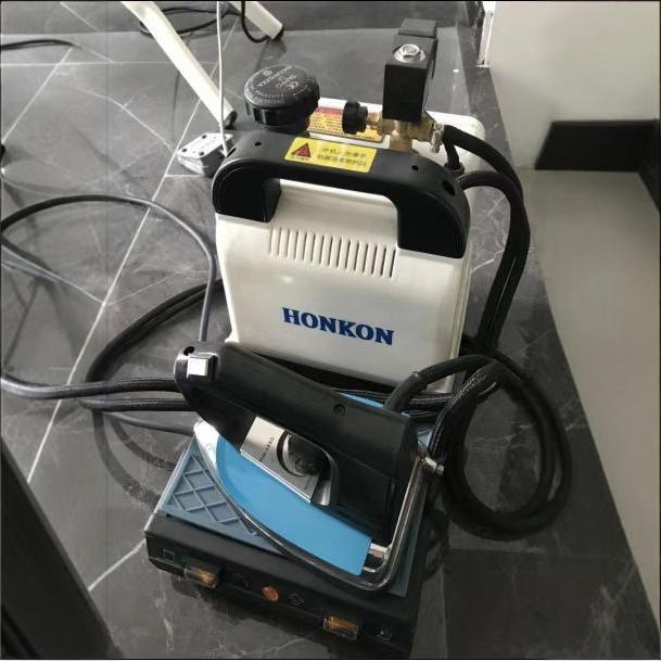 工业烫斗ST-75小型电加热蒸汽熨斗锅炉服装窗帘干洗店增压挂烫机