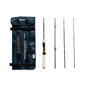 Rapala乐伯乐开拓者路亚竿四节便携竿轻量远投溪流马口鳟鱼微物竿