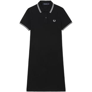 FRED PERRY女装polo领短袖连衣裙2026夏季新款短裙polo裙D3600