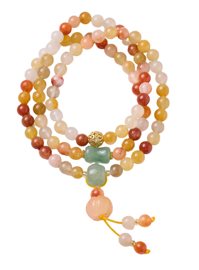 新疆金丝玉手串简约百搭高级感