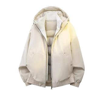 【敖瑞鹏代言】Genio Lamode棉服冬季新款加厚棉袄连帽保暖假两件