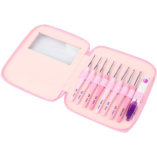 勾针工具套装全套手工毛衣编织收纳包包毛衣针毛线织针围巾钩针