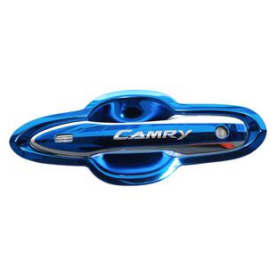 适用丰田九代凯美瑞装饰用品八代改装专用外观配件门碗拉手把手贴