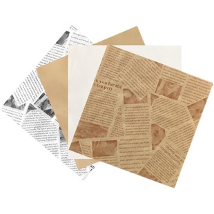 500张美式防油纸垫纸油炸小吃隔油纸面包纸烘焙油纸炸鸡垫纸商用