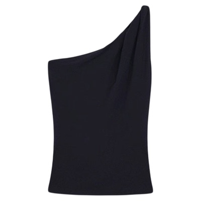 欧美单肩美背瑜伽服背心