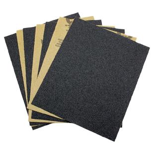 鹰牌打磨粗砂纸240黑砂纸生锈打磨砂皮纸海绵滑板木工抛光粗沙纸