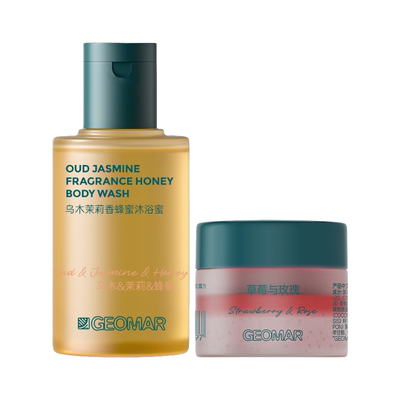 吉儿玛沐浴蜜50ml+磨砂膏50g