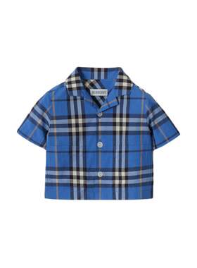 格纹棉质两件套BURBERRY