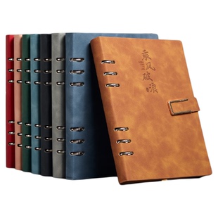 活页本a5笔记本本子2025年新款b5日历记事本商务办公可拆卸工作会议记录本礼盒学生高颜值日记本定制可印logo