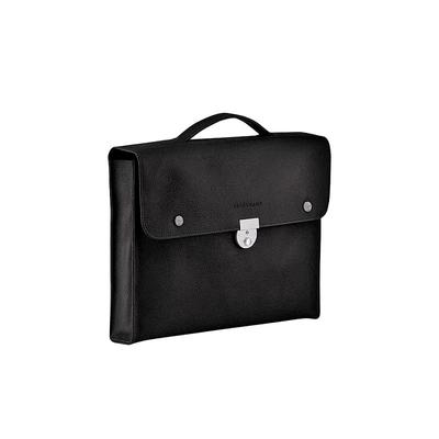 欧洲直邮Longchamp珑骧牛皮精致商务手提公文包 L2154 021新款