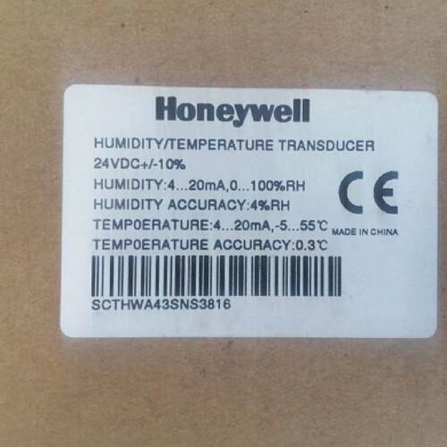 议价HoneywellHoneywellSCTHWA43SNS壁挂式温湿度变送器