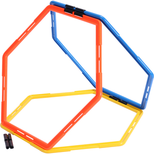 敏捷圈体能圈环形儿童足球灵敏训练环圈篮球障碍物装备器材跳跳圈