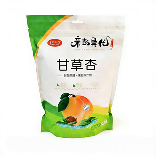 【亲彭昊优】 彭阳果脯甘草杏自然晾晒 肉厚香甜 营养丰富420g/袋