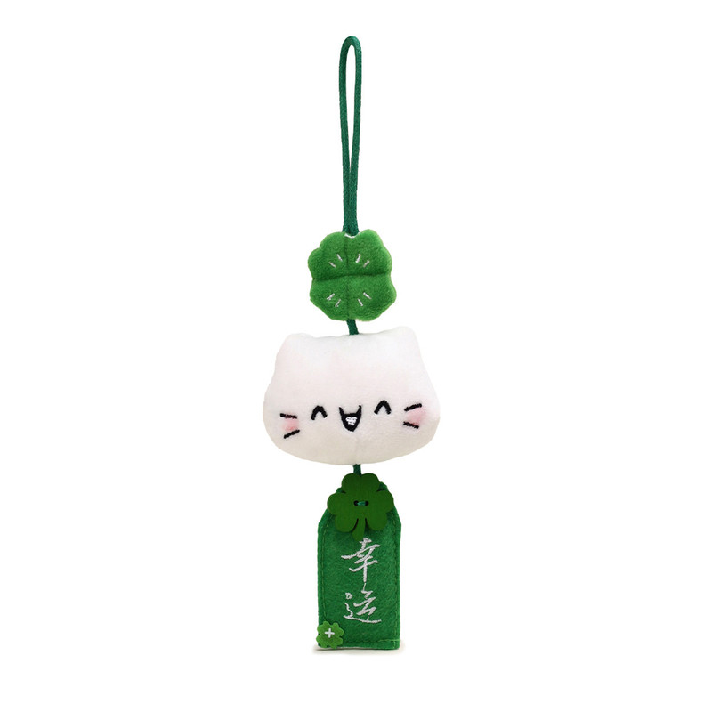 【幸运降临】正版四叶草猫咪御守